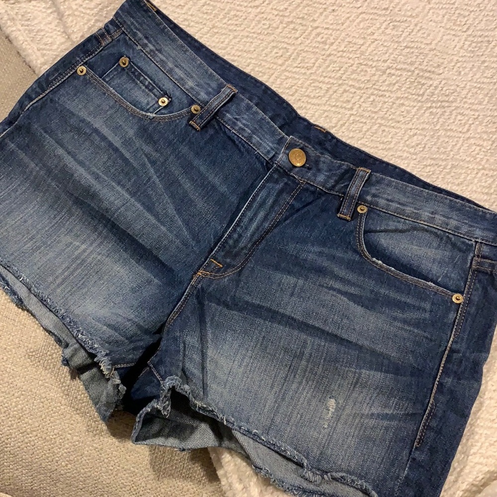 J Crew jean shorts